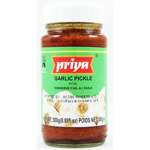 Priya Garlic Pickle 300g I Buy Online Asian Dukan